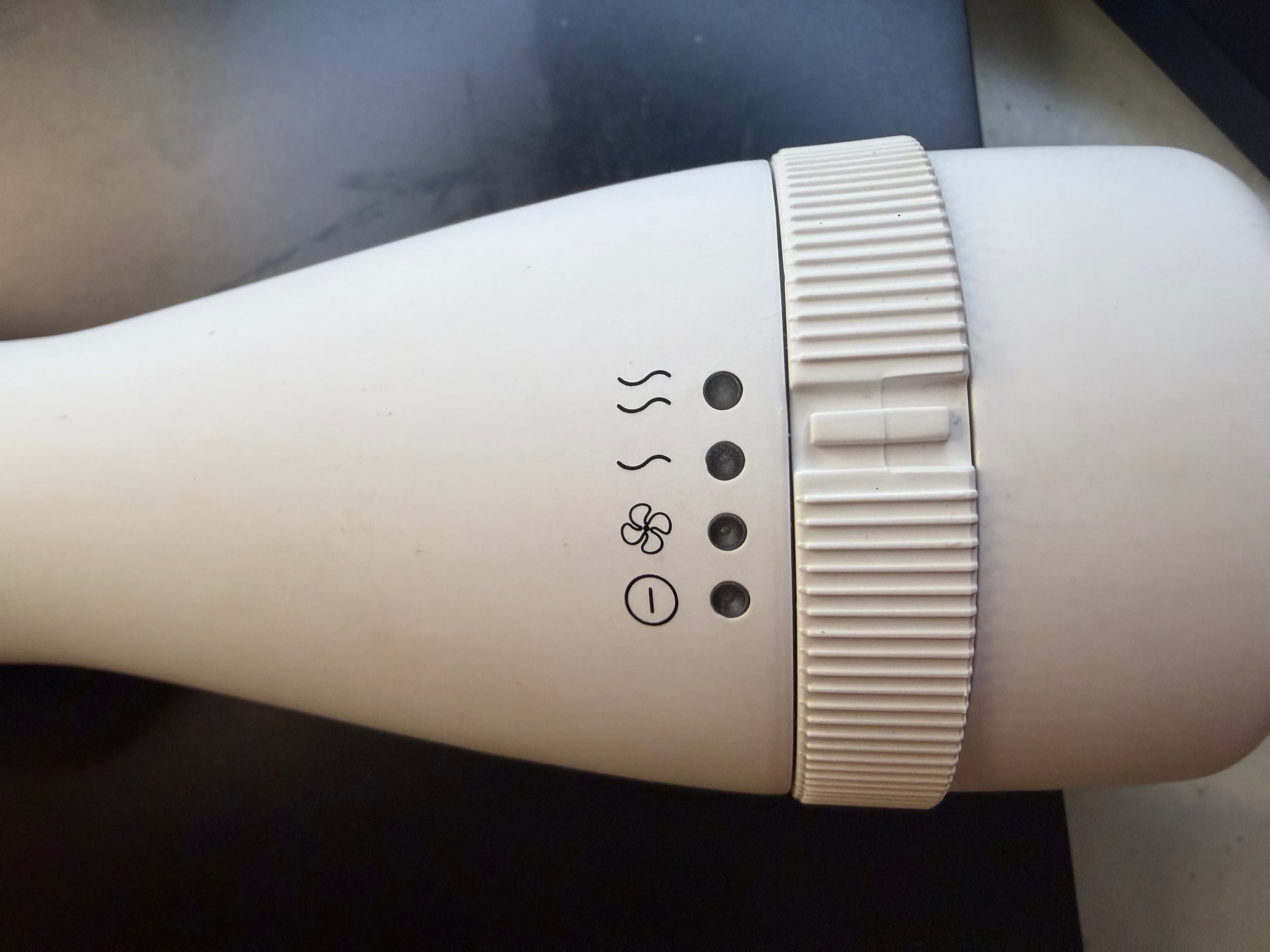 BondiBoost Blow Dry Brush Hot Air Brush One Step Hair Dryer Styler White - Thumbnail 3