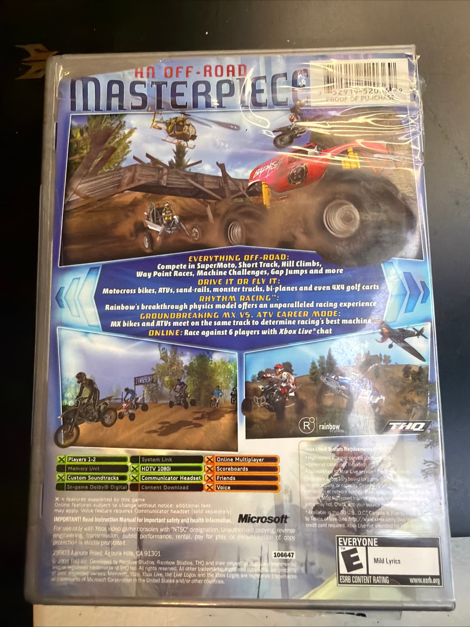 MX vs. ATV Unleashed Platinum Edition Xbox Game - Thumbnail 2