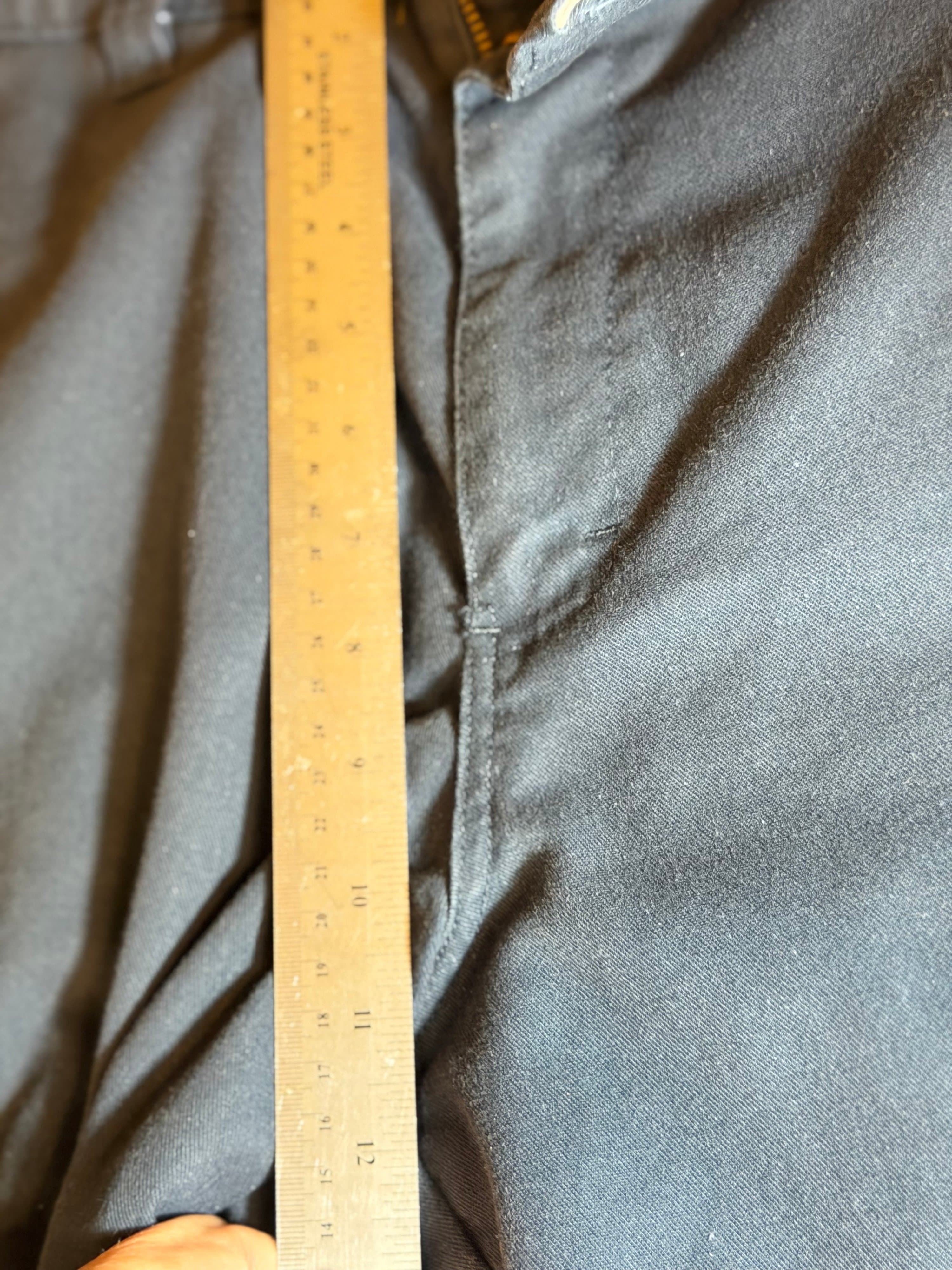 Dickies Flex Cargo Work Pants Navy Blue Straight Leg Utility Pockets Mens 32/33” - Thumbnail 4