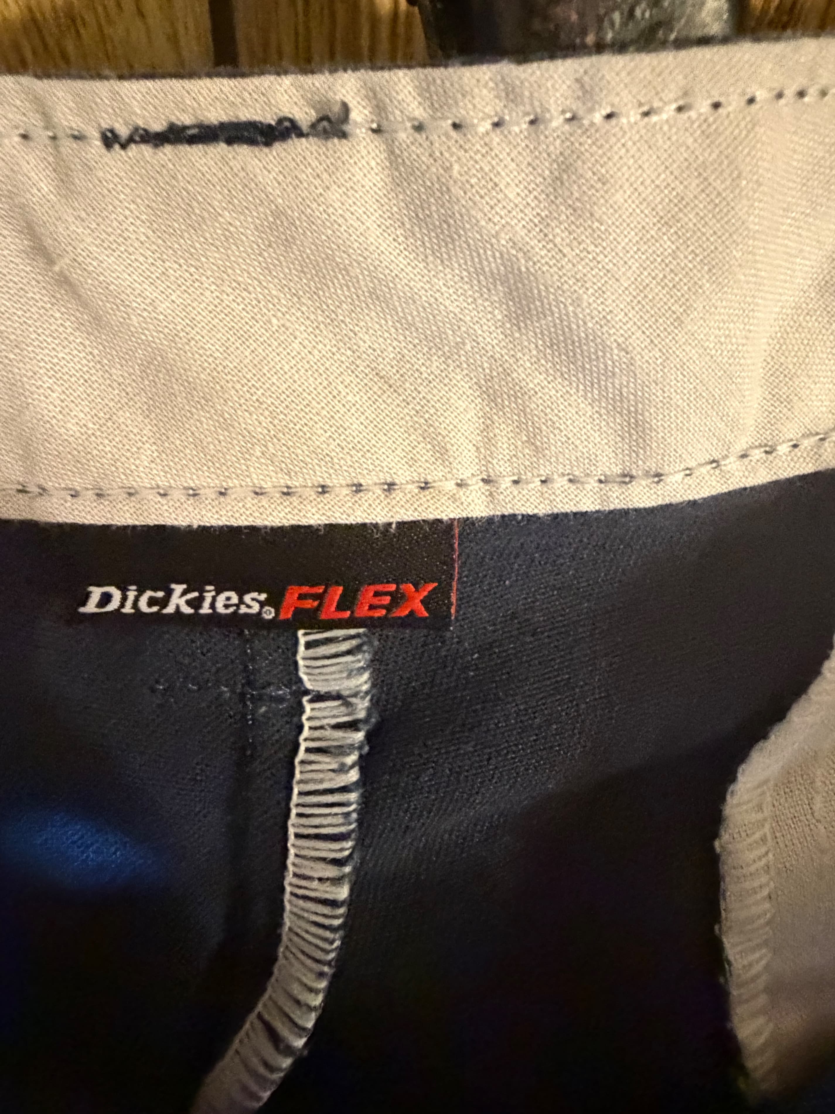 Dickies Flex Cargo Work Pants Navy Blue Straight Leg Utility Pockets Mens 32/33” - Thumbnail 3
