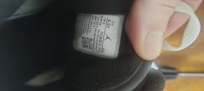 Jordan Air Jordan 1 Mid Shoes Youth Size 6.5Y Yellow Black Sneakers DQ8423-701 - Thumbnail 8