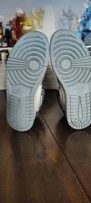 Jordan Air Jordan 1 Mid SE Denim Shoes Mens Size 8 Blue Sneakers DM9036-104 - Thumbnail 8