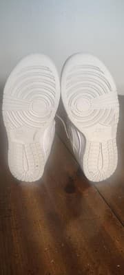 Nike Dunk Low Shoes Womens 5.5 White Photon Dust Leather Sneakers DD1503-103 - Thumbnail 9