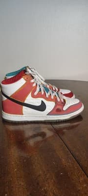 Nike SB Dunk High All Love No Hate Shoes Mens Size 8 Multicolor Skate DH7778-100 - Thumbnail 3