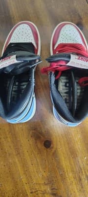 Nike Air Jordan 1 Retro OG Fearless UNC Chicago Shoes Mens Size 5 CK5666-100 - Thumbnail 9