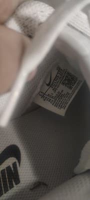 Nike Dunk Low Shoes Womens 5.5 White Photon Dust Leather Sneakers DD1503-103 - Thumbnail 8