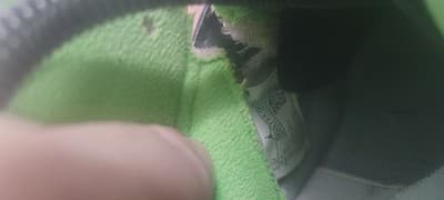 Air Jordan 5 Green Bean 2022 High Top Gray Green Sneakers Men's Boys Size 6.5Y - Thumbnail 8