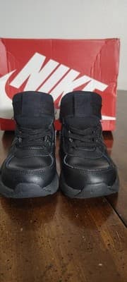 Nike Air Max Goaterra 2.0 Boots Toddler 7C Black Boys Leather Ankle DC9514-001 - Thumbnail 4