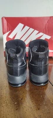 Nike Air Max Goaterra 2.0 Boots Toddler 7C Black Boys Leather Ankle DC9514-001 - Thumbnail 2