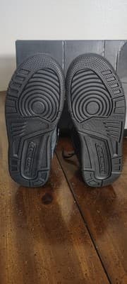 Jordan Spizike Low Shoes Youth Size 4Y Black Anthracite Sneakers FQ3950-001 - Thumbnail 8