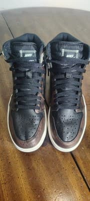 Size 11 - Air Jordan 1 Retro High -Light Army/Rust Shadow/Patina 555088-033 - Thumbnail 5