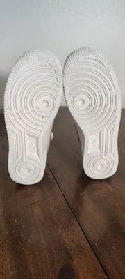 Nike Air Force 1 Shoes Womens Size 7 Pink Iridescent Leather Sneakers CJ1646-600 - Thumbnail 9