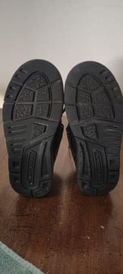 Jordan Youth Shoes Size 4Y All Black Mid Top Basketball Sneakers Kids - Thumbnail 9