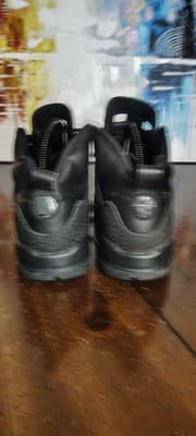 Jordan Youth Shoes Size 4Y All Black Mid Top Basketball Sneakers Kids - Thumbnail 2