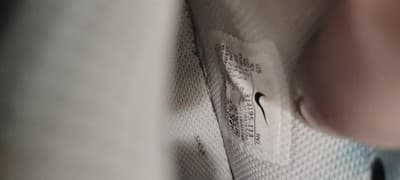 Nike Air Force 1 Mid Shoes Youth Kids Size 5Y White Black Sneakers 314195-113 - Thumbnail 8