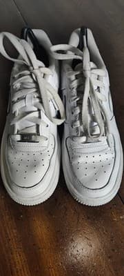 Nike Air Force 1 Low Top White Athletic Shoes DH2970-21F Men's Sneaker - Thumbnail 5
