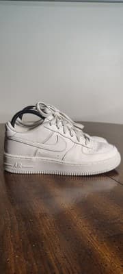 Nike Air Force 1 Low Top White Athletic Shoes DH2970-21F Men's Sneaker - Thumbnail 3