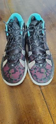 Nike Kyrie 7 Shoes Youth Size 5.5Y Black Multicolor Camo Sneakers CT4080-008 - Thumbnail 5