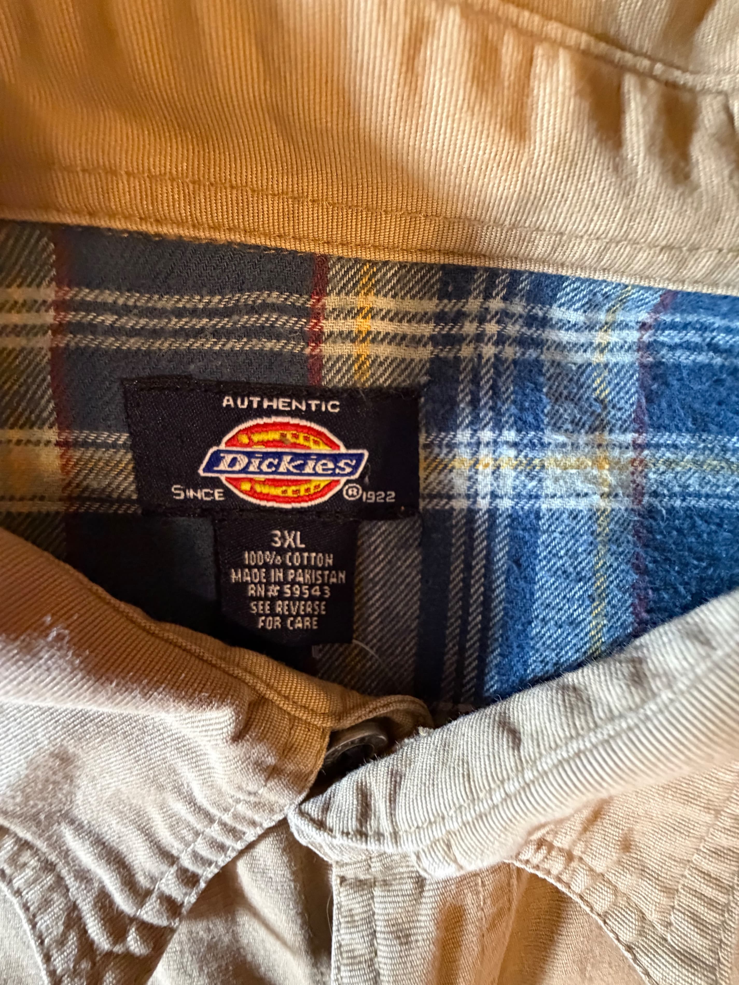 Divkies Long Sleeve Work Shirt with Pockets - Thumbnail 2