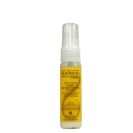 BAMBOO Smooth Curls Anti Frizz Spray with Kendi Oil - Travel Size 0.85 OZ - Image 1