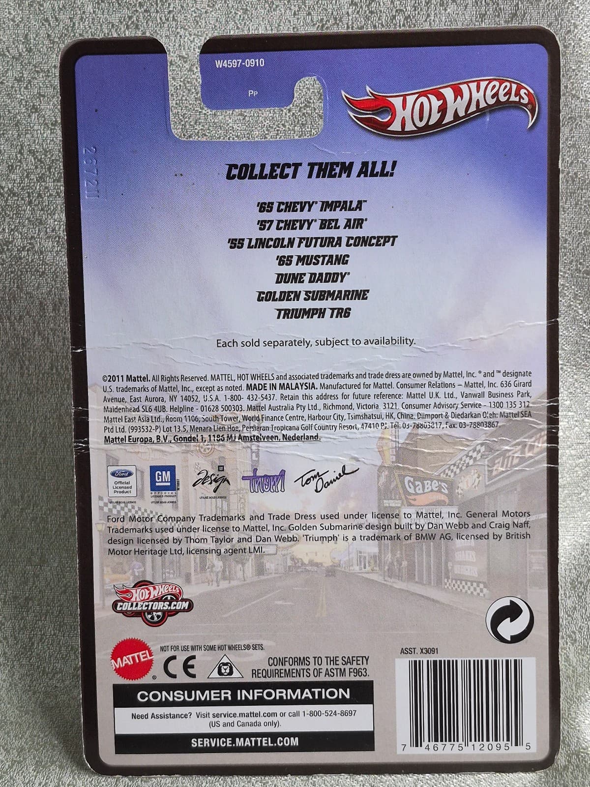 Hot Wheels Boulevard '57 Chevy Bel Air - Thumbnail 2