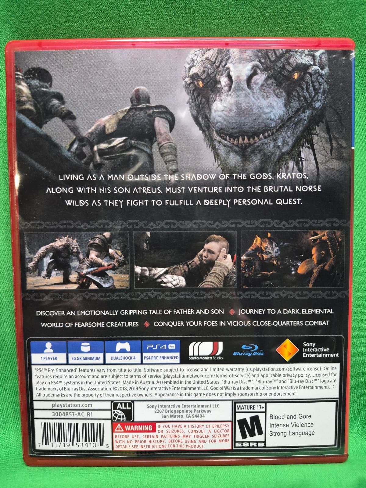 God of War PS4 - Thumbnail 2