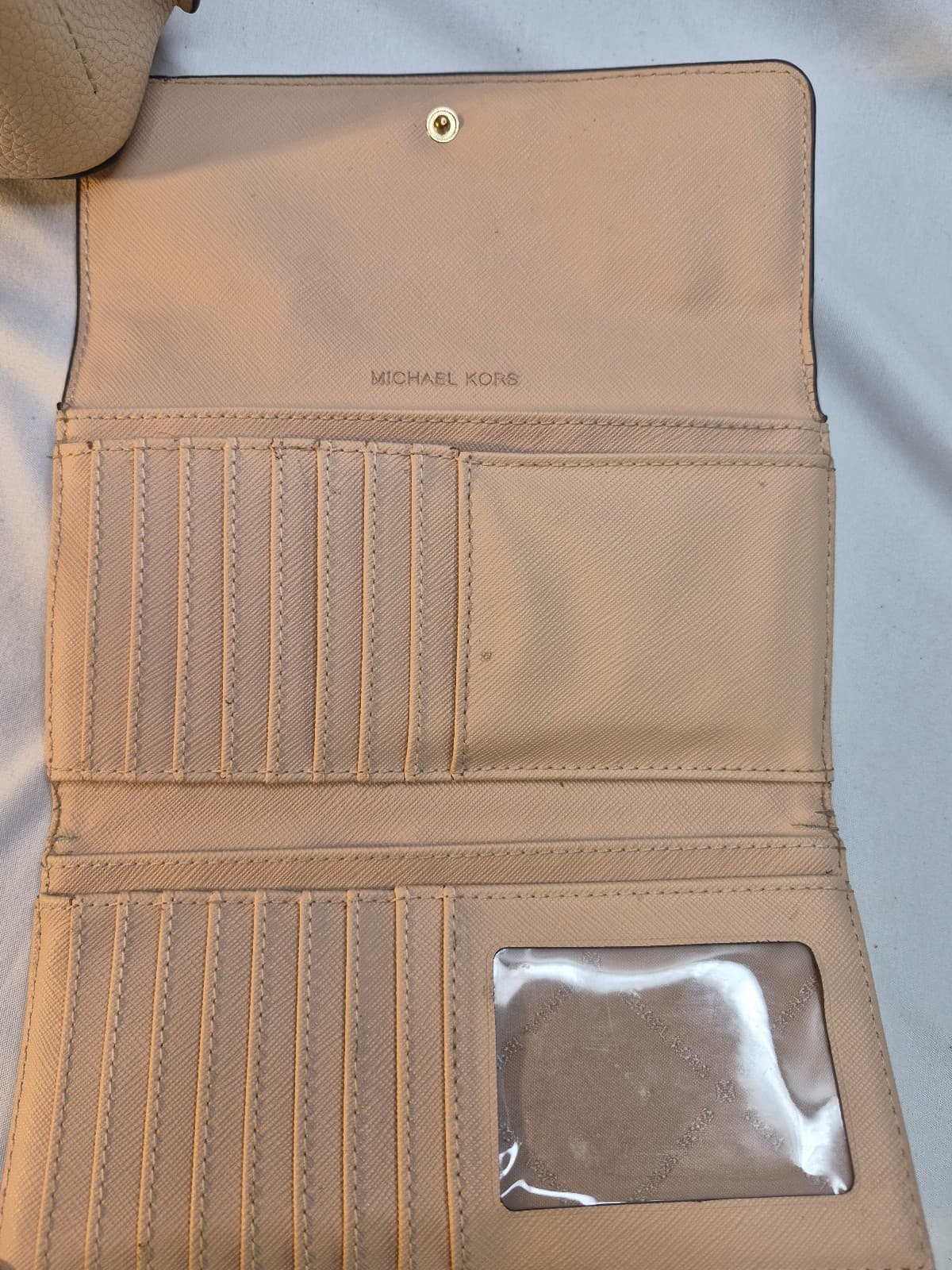 Michael Kors Emilia Small Satchel with matching wallet - Thumbnail 8