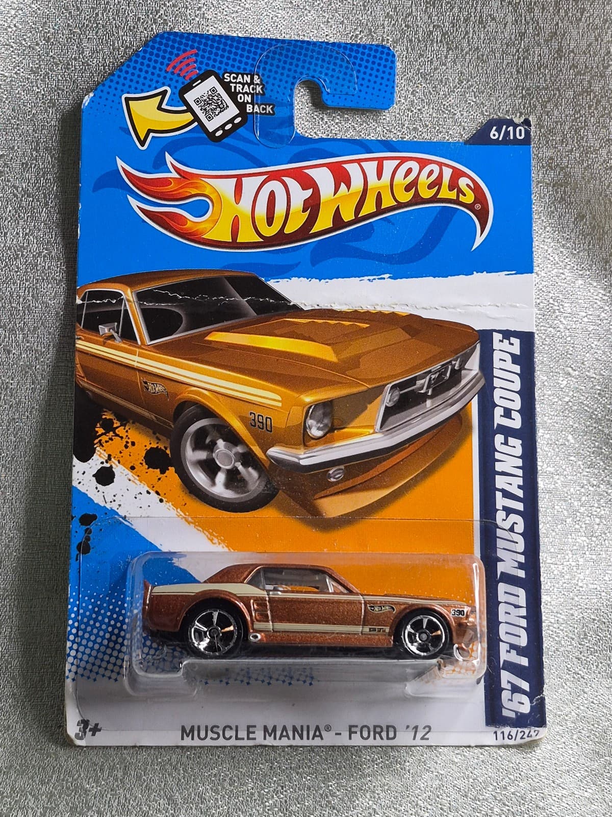 Hot WheelsHot Wheels '67 Ford Mustang Coupe - Image 1
