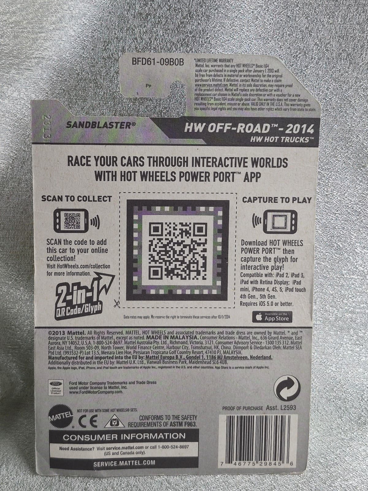 Hot Wheels Sandblaster - Thumbnail 2