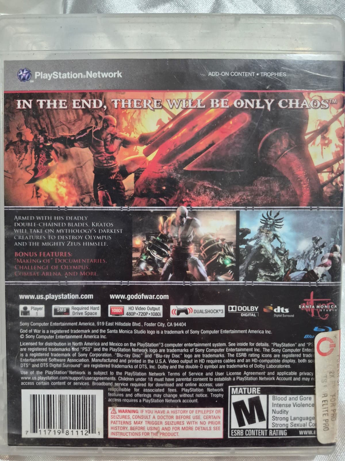 God of War III for PlayStation 3 - Thumbnail 2