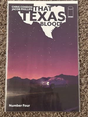 Image That Texas Blood Number Four #4 Comic Book Chris Condon Jacob Phillips - Image 1