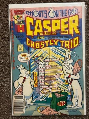 Harvey Comics Casper The Friendly Ghost Comic Lot 2 Ghostly Trio #1 & #8 Vintage - Thumbnail 3