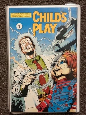 Childs Play 2 #1 Comic Movie Adaptation Horror Chucky Doll Movie Tie-In Bagged - Image 1