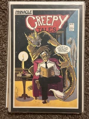Pinnacle Comics Creepy Tales No 1 Comic Horror Single Issue Bagged Cover Art - Image 1