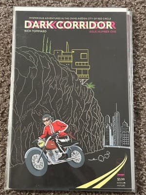 Image Dark Corridor Issue One Comic Book Rich Tommaso Rated M Mature Bagged - Image 1