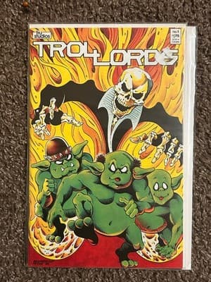 Troll Lords Comic Lot Tru Studios No.1 No.5 Indie Horror Comics Bagged Boarded - Thumbnail 2