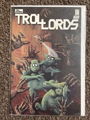 Troll Lords Comic Lot Tru Studios No.1 No.5 Indie Horror Comics Bagged Boarded - Thumbnail 3
