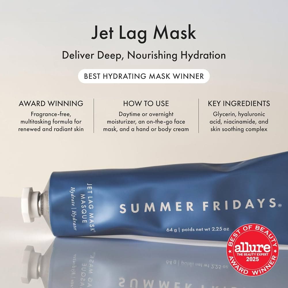 Summer Fridays Jet Lag Mist + Hydrate Duo + Bonus Premium Korean Hydrating Sheet Masque - Thumbnail 7