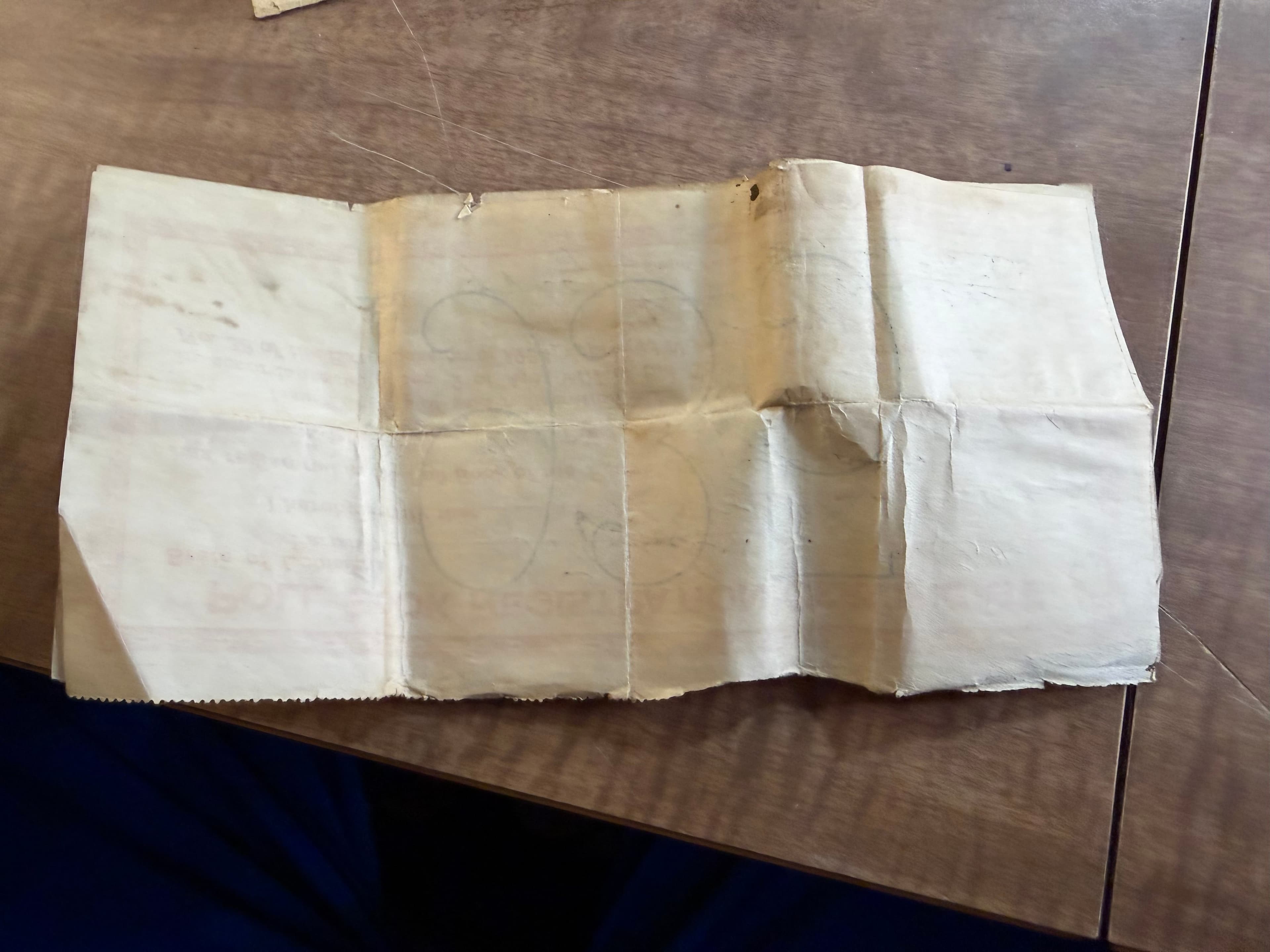 Lot 5 Louisiana Sharecropper Receipts 1930-1937 Depression Era Avoyelles Parish - Thumbnail 5