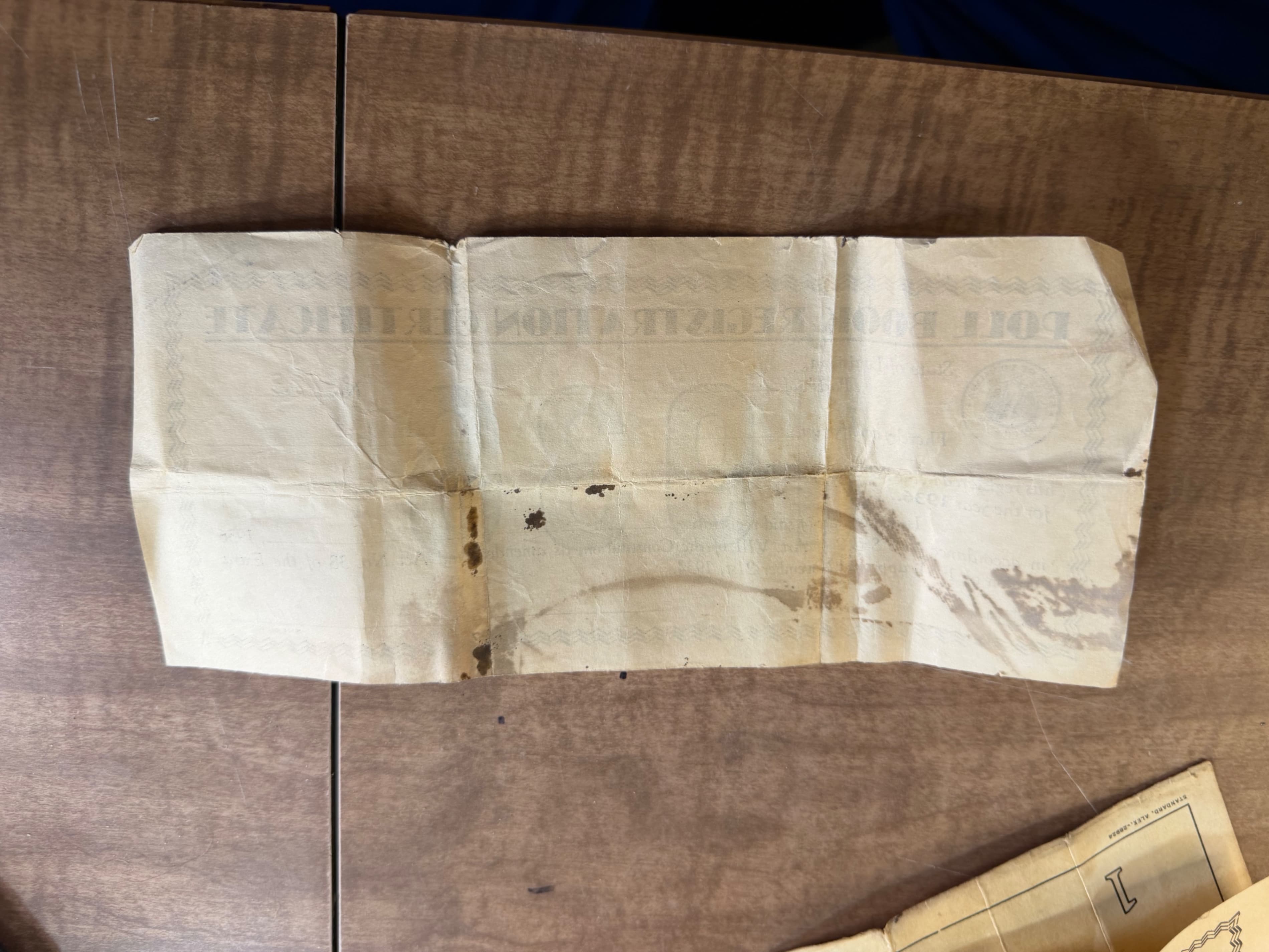 Lot 5 Louisiana Sharecropper Receipts 1930-1937 Depression Era Avoyelles Parish - Thumbnail 7