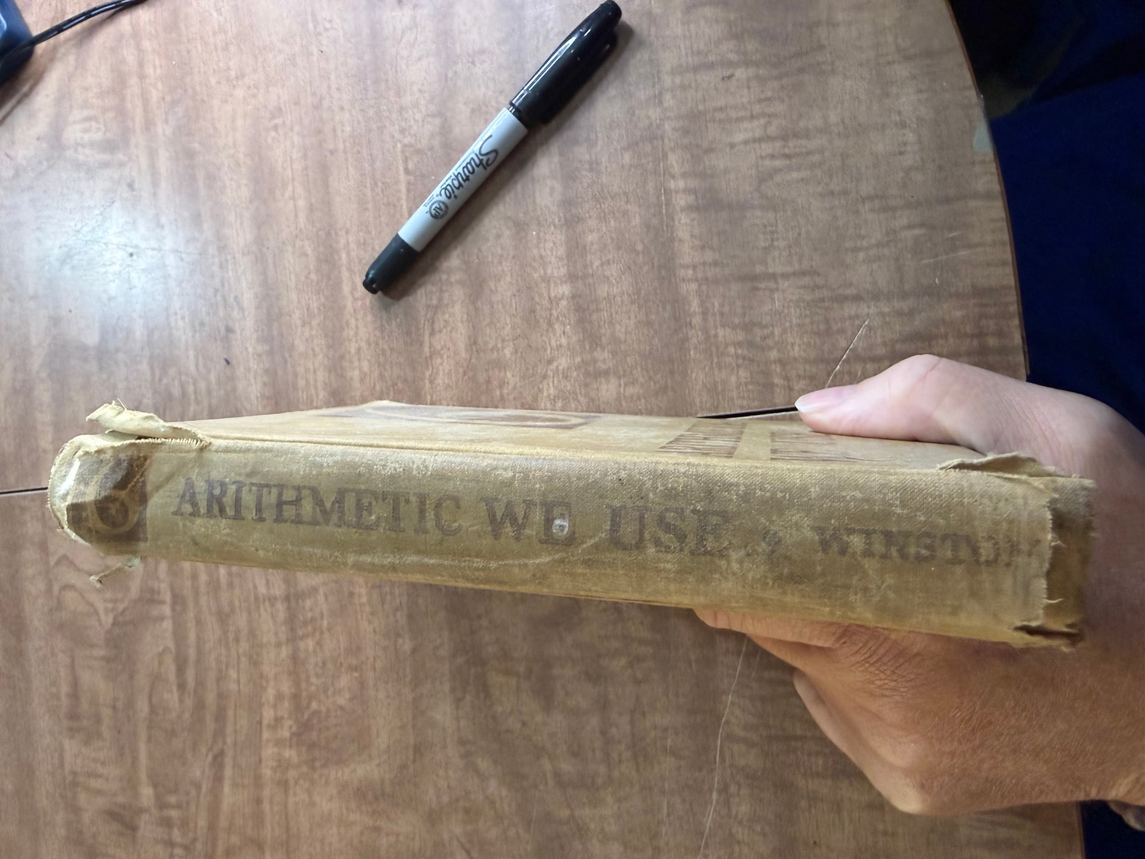 Arithmetic We Use Book 6 Vintage Educational Textbook 1942 - Thumbnail 2