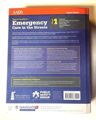 Nancy Caroline's Emergency Care in the Streets eighth edition Vol 1 - Thumbnail 3