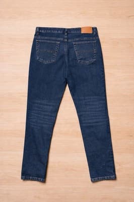 Lucky Brand Jeans Blue Denim Straight Fit Classic Wash Men’s Size 14 - Thumbnail 3