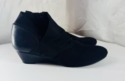 IMPO Generosa Women's Black Ankle Booties Size 8.5 - Thumbnail 2