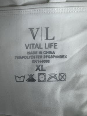 Vital Life Drop Waist White Bubble Skirt Size XL Fun Party Skirt 90’s Style - Thumbnail 4