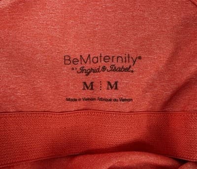 Be Maternity Athletic/Workout Tank Size Medium In Summery Coral Wi Built In Bra - Thumbnail 4