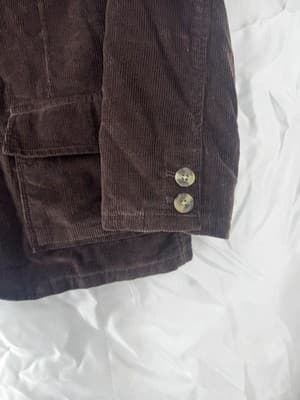 Crazy 8 Jacket Kids XL Brown Corduroy 2-Button Sport Coat Blazer Casual Dressy - Thumbnail 5