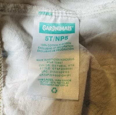 Garanimals Size 5T Two Piece Pants Set Sleepwear Pajamas Soft And Comfy. - Thumbnail 3