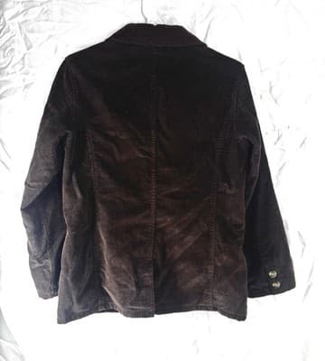 Crazy 8 Jacket Kids XL Brown Corduroy 2-Button Sport Coat Blazer Casual Dressy - Thumbnail 2