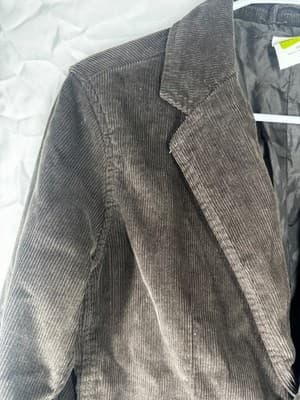 Crazy 8 Jacket Kids XL Brown Corduroy 2-Button Sport Coat Blazer Casual Dressy - Thumbnail 3